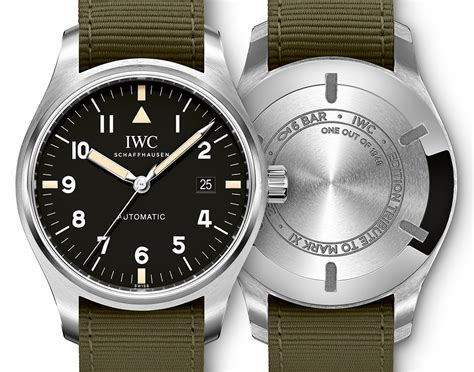 iwc mk xviii tribute to mark xi|iwc spitfire vs mark xviii.